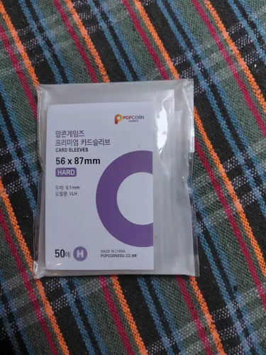 Sleevs transparentes para colecionáveis