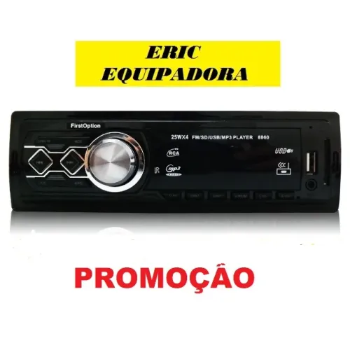  Radio Bluetooth Mp3 Fm Usb Aux Sd Controle - 1 Ano Garantia- Ja Instalado
