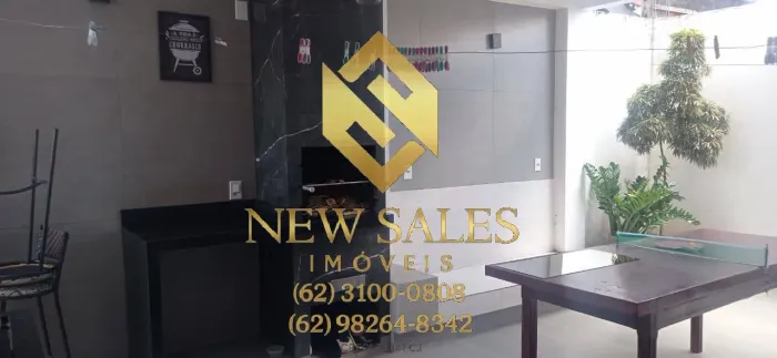 Sobrado- 4 quartos, 3 suítes, 193m², closet, 3 vagas- Rsd. João Paulo II
