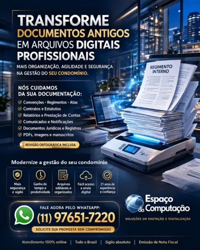 Transforme Documentos Antigos Imobiliários em Arquivos Digitais Profissionais 