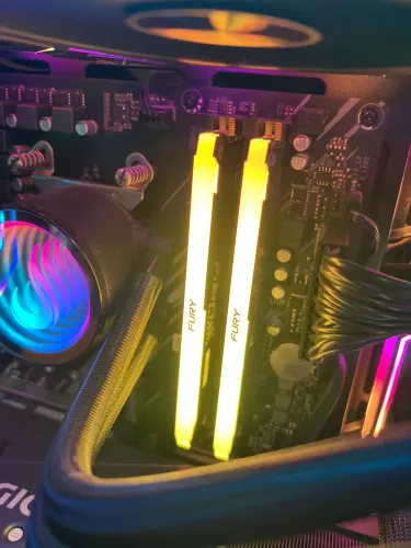 memória ram 16 gb 3200mhz hyperx fury