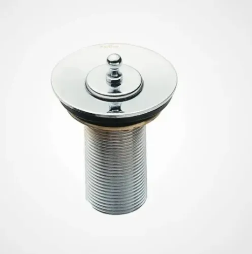 Válvula de Metal Cromado para Lavatório Sem Ladrão