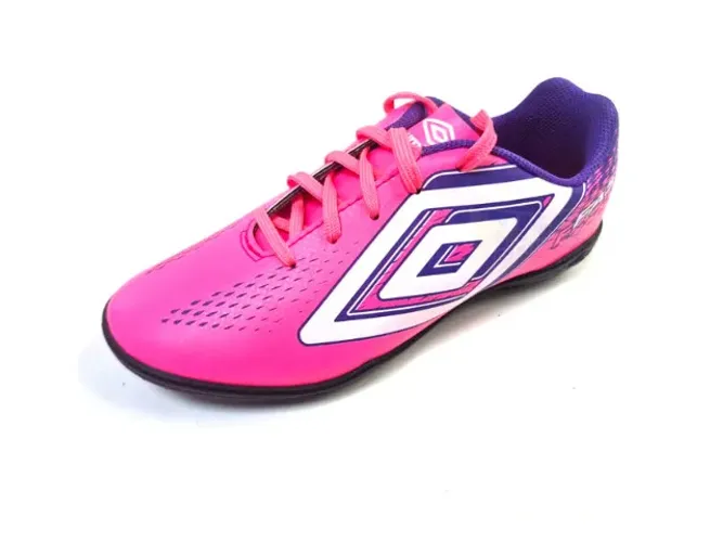 Chuteira Umbro FAST 2 Society pnk infantil varios tamanhos