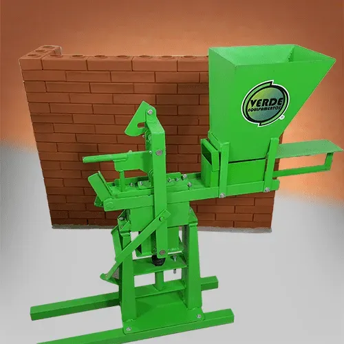 Máquina para fazer Tijolo Ecológico - Nova