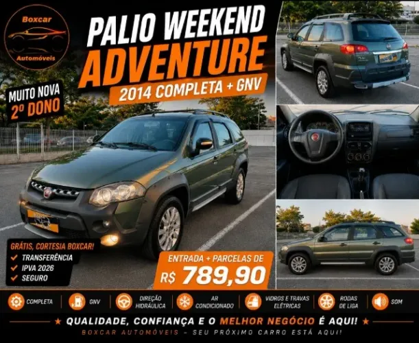 Fiat Palio Week. Adv/adv Tryon 1.8 MPI Flex 2014
