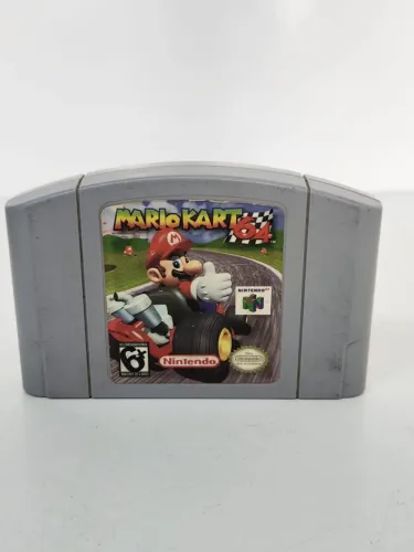 Jogo Mário Kart Nintendo 64 + brinde