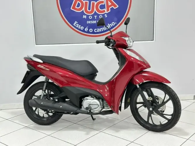 biz 125 ex 2025 vermelha
