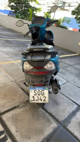 Moto elite 125 azul 