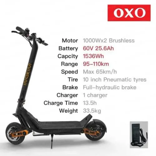 Patinete ? elétrico Inokin OXO 2x1000W 60v 25Ah