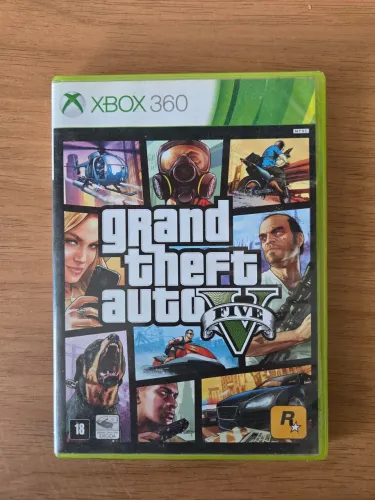 GTA V Xbox 360 - Completo com Mapa