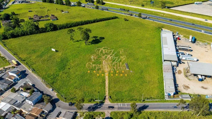 São José dos Pinhais, Terreno Industrial 36.453m² no Contorno Leste | Frente Rodovia | Gra