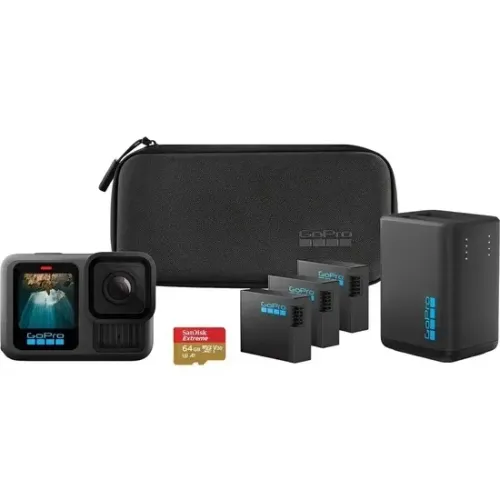 Filmadora GoPro Hero 13 Black Extended Power Bundle - Nova Lacrada