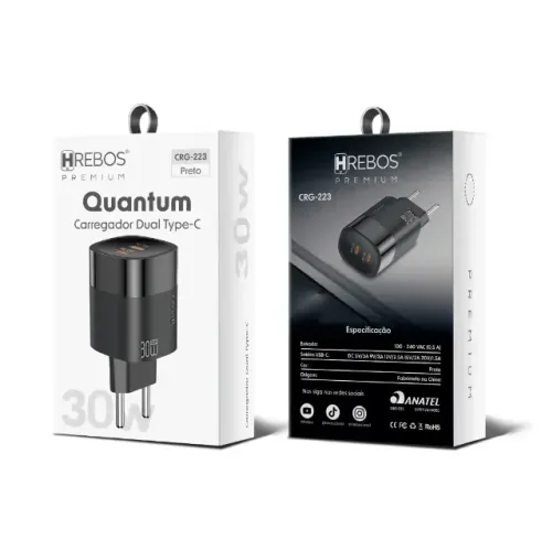 Carregador de Celular Tipo C 33W