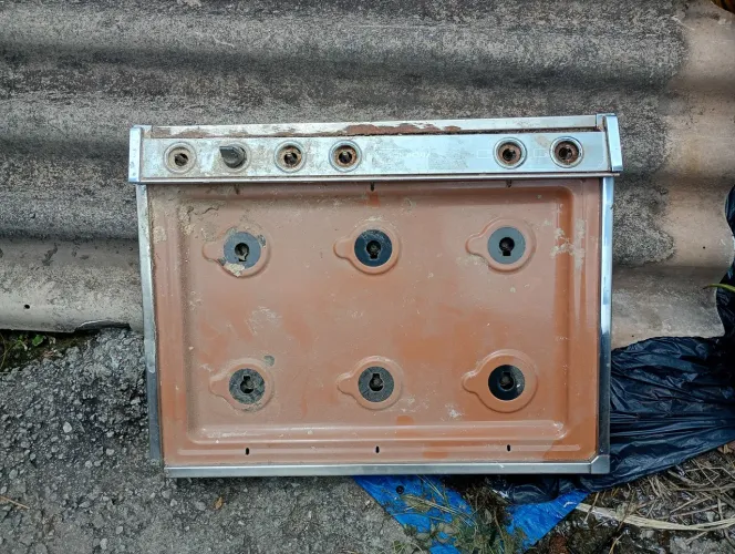 Cooktop de época antigo pra restauração 