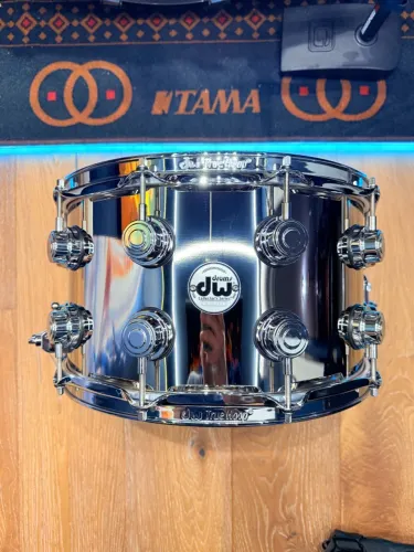 DW Collector's Nickel Over Brass 14x8" Nova