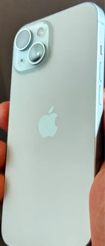 IPHONE 15- 256 GB- AZUL - 18MESES USO