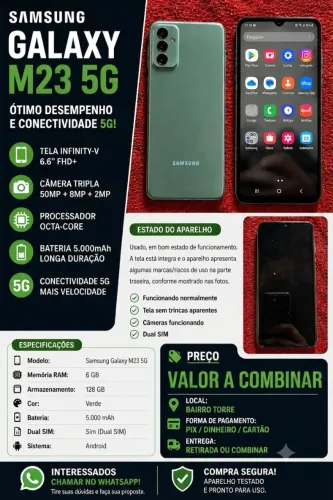 Samsung M 23 128 gb NFC