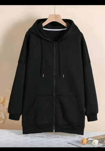 Moletom Plus Size Preto