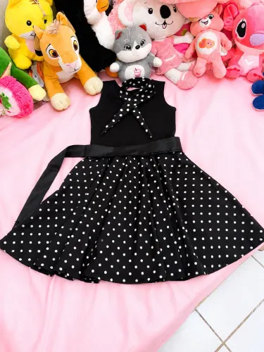 Vestido retrô tamanho 8