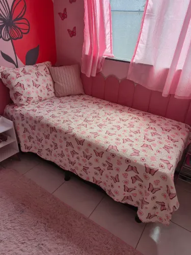 Cama box solteiro mola ensacada