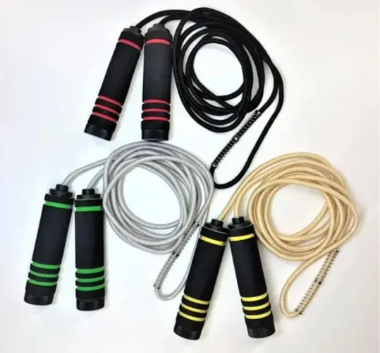  Corda de Pular Jump Rope 2,70m - Ideal para Treino e Exercícios