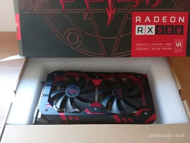 Placa de Vídeo PowerColor Red Devil RX 580 8GB GDDR5