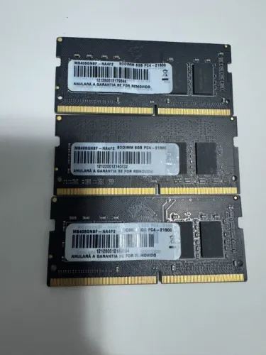 Memória RAM 8GB DDR4 2666MHz para Notebook (tenho 3 unidades)