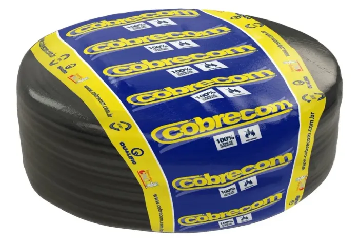 Rolo de fio cobrecom de 6mm