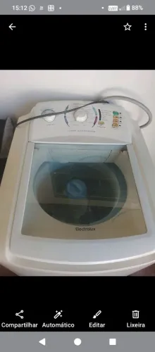 Máquina de lavar eletrolux