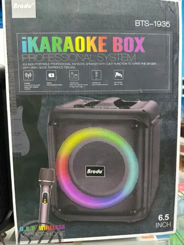 Super Caixa de som potente amplificada 400w com microfone sem fio Bluetooth pendreve radio