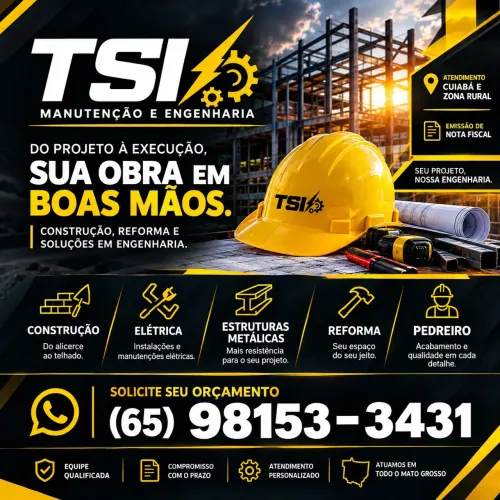 Pedreiro, pintor, soldas, Hidráulica, manutenção, instalação