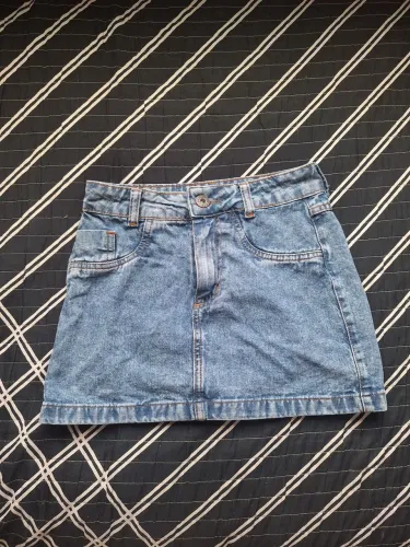 Saia jeans P