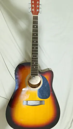 Vendo ou troco violão eletrônico Gianini Performance 