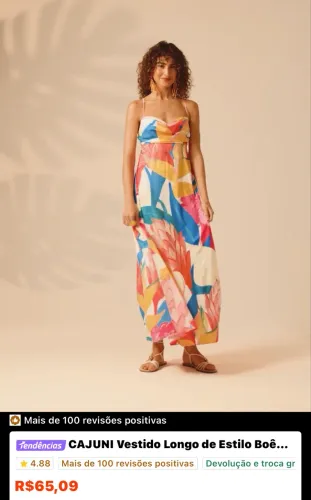 Vestido lindo fresquinho nunca usado