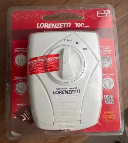 Aquecedor de água versátil lorenzetti