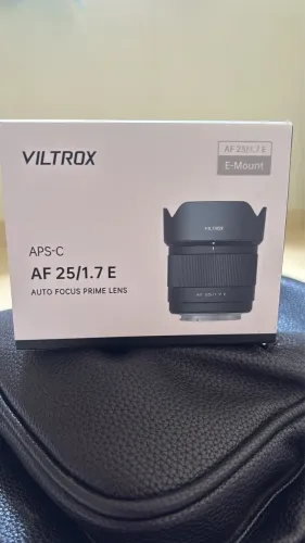 LENTE VILTROX 25mm 1.7 E