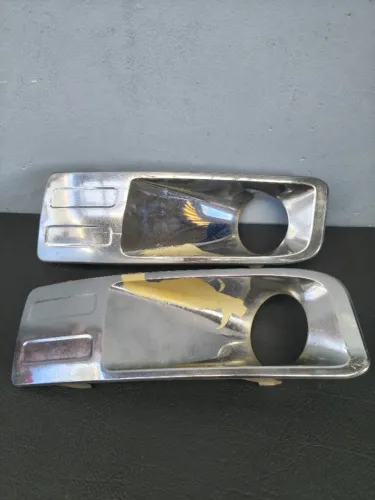 Par Grade Moldura Cromada Farol de Milha Fusion 2006 a 2009