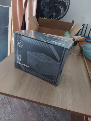 Fonte Msi MAG 600W 80 Plus PFC ATIVO ( NOVA)