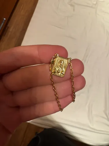 Escapulario ouro 18k