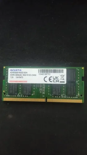 Memoria RAM DDR4 16GB 3200mhz ADATA