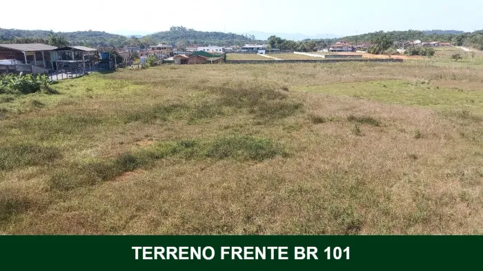 TERRENO NA BR 101 | BAIRRO RIO BONITO | 19218 M² | SENTIDO CURITIBA | 106 METROS DE FRENTE