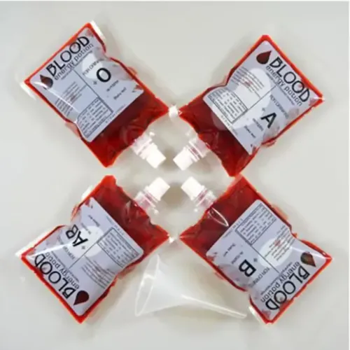 Kit 10 Bolsas de Líquido Energético Suco 150ml com Funil