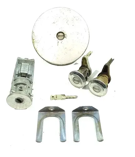 Kit Chave Miolo Partida Fechadura  Peugeot 206 1.4  2008 135
