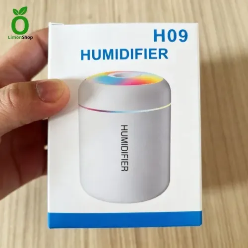 Umidificador Portátil Silencioso | Compacto para Casa e Escritório