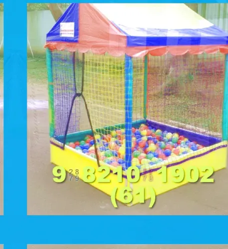 Locação de brinquedos para festas! Cama elástica, totó, gangorra e muito mais!