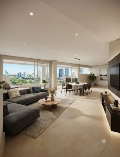 Edificio Forest Hill - Apartamento Alto Padrão Edifício Forest Hill, Jardim Ubirajara - Cu