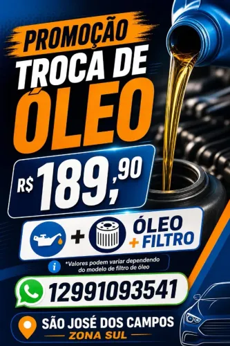 TROCA DE OLEO 