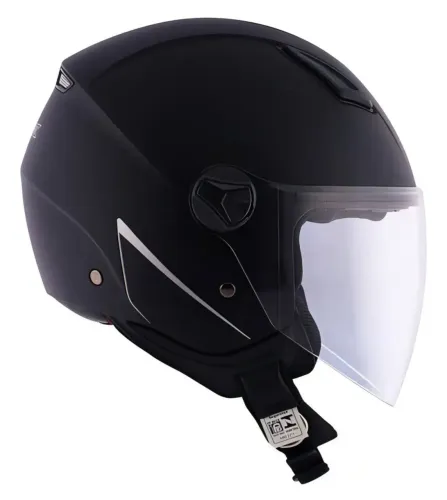 Capacete Norisk Orion Monocolor Preto Fosco Tamanho Do Capacete 56