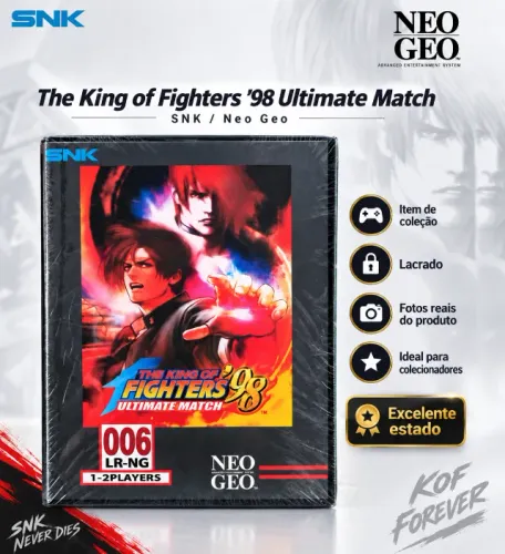 THE KING OF FIGHTERS '98 ULTIMATE MATCH - EDIÇÃO DE COLECIONADOR