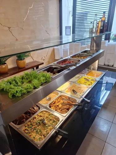 Buffet quente e frio gelopar